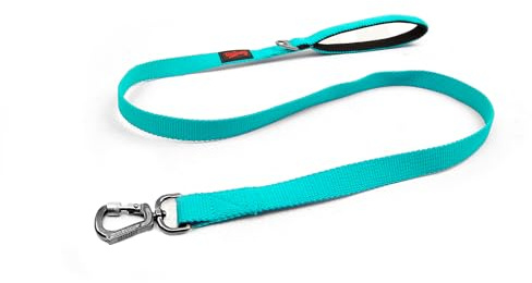 Tailpetz Basic Katzen- und Hundeleine (Türkis, Small (Länge 1.5cm X 100cm)