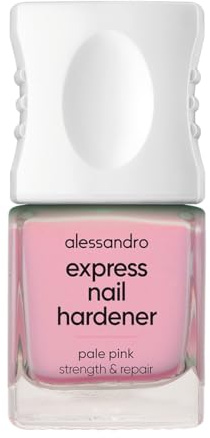 alessandro express nail hardener pale pink 10 ml