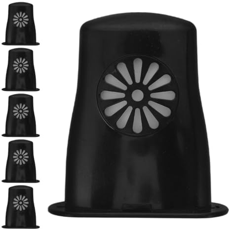6PCS Guitar Sound Hole Humidifiers for Acoustic Guitars and Ukuleles | ABS construction, Compact profile, Easy to insert and remove, Reusable instrument care, Suitable for dry-season storage