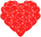 Premium Herzluftballons Rot 50 Stück • XL Größe 30cm • Die Ballons mit edler Herzform dienen als hochwertige Hochzeitsdeko, Geburtstagsdeko, Valentinstag, Fasching • 100% Naturlatex