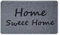 Nicoman Novelty Door Mat Gift Doormat 'Home Sweet Home' (75x45cm/29.5x17.7inches)