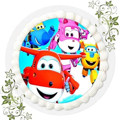Fondant Tortenaufleger Tortenbild Geburtstag Motiv Super Wings Nr. 2