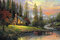 SUPERPOWER® Premium 1000 Pièces Forêt d'automne Paysage Fluvial Peinture à l'huile Chaude Jigsaw Wooden Puzzles Toys pour Adultes Famille Décoration Murale