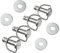 Bulloni di montaggio per borse laterali Harley, perni di fissaggio per borse da sella per Harley Davidson Touring Softail Road King Electra Street Glide tutto l'anno