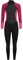 Mountain Warehouse Langer Damen-Neoprenanzug - Körper: 2.5mm, UPF 50+, Konturfit, verstellb. Ausschnitt, hält Körperwärme, einteilig Dunkel-Pink Damengröße EU 44-46