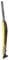 HIOD Bicycle Forks Carbon Fiber Bicycle Rigid Fork Disc Brake Cone Tube Mountain Bike Full Carbon Fork Bike Fork,Yellow,27.5