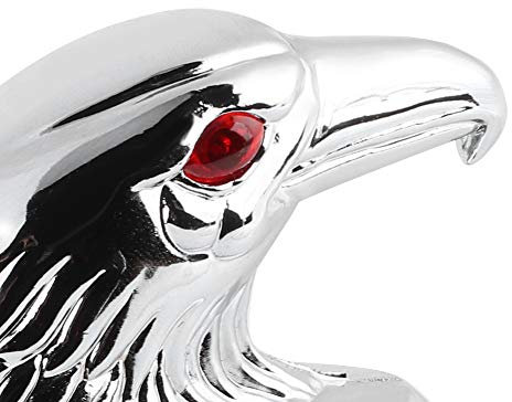 Vivid Eagle Schutzblech Dekor, Aluminium Motorrad Kotflügel Ornament, für Motorrad Roller