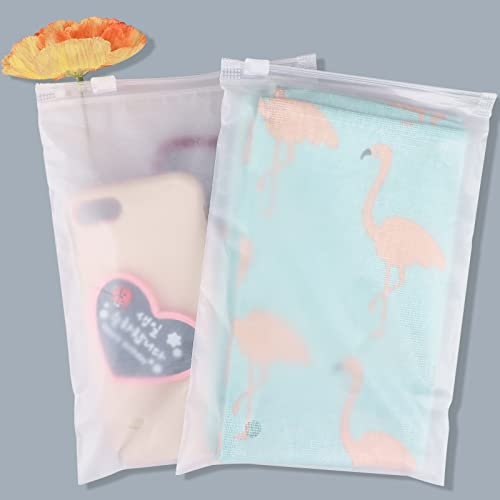 Svaldo Small Plastic Packaging Bags,100PCS 5x7 inch Frosted Zipper Storage Bags, Clear Reclosable Clear Ziplock Poly Bags with Vent Holes for Packaging Board Games, Cards, Phone Case, 3 Mil
