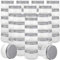 MUKLEI 50 tarros cosméticos de plástico transparente de 30 ml con tapa de aluminio, mini tarro de muestra de plástico, recipientes de almacenamiento de boca ancha, artesanías pequeñas, 32 mmx50 mm
