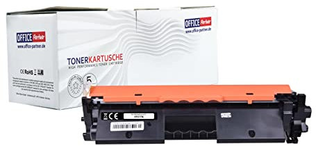 OFFICE Partner Kompatibel Toner als Ersatz für HP 17A CF217A für HP Laserjet Pro MFP-M130fw, M130nw, M130fn, M130a, M130, M102W, M102A, M102, 17A series (Schwarz, 1-Pack)