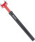 Boenoea Sattelstütze Gefedert, 27.2mm 28.6mm 30.4mm 30.9mm 31.6mm Fahrrad Federsattelstütze mit 400mm Länge für MTB BMX Rennrad City, Rot