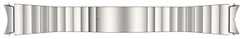 Hochuen Link Bracelet Titanium Edition für die Galaxy Watch5 Pro | Designed for Samsung, Silver