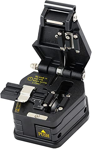 VOANZO High Precision Fiber Cleaver Fiber Optic Tools Cable Cutters for 125um Diameter Fiber Optic