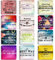 Berkin Arts 12pcs Cute Square Crystal Glass Strong Magnetic Refrigerator Magnet Fridge Sticker Chocolate Candy Bar Packaging