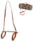 UFURMATE Picknickdecke Tragegurt, PU-Leder Tragegurt mit verstellbarem Schultergurt Tragbare Strandmatte Tragegurt Leder Picknickdecke Gurt Gürtel für Camping Wandern (Braun)