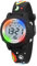 HMJIA 3D Cartoon Design Armbanduhr für Kinder Jungen und Mädchen 3ATM Wasserdicht Kinderuhr mit Wecker/Datum/Stoppuhr/LED (LED Schwarzer Universum)