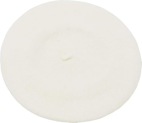 COSHAL ® Baskenmütze aus Wolle für Erwachsene, Herren und Damen, französischer Stil, Berer-Mütze, einfarbig, klassische Farbe, Baskenmütze, Unisex, weich, warm, Outdoor, Vintage-Künstlermütze, Beanie,