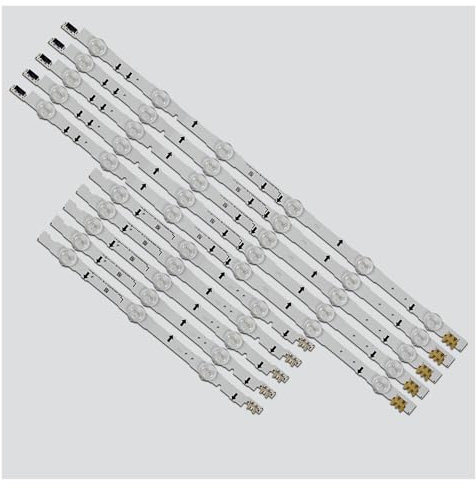 WGUOGO Televisor LCD de 40 for UE40H5570SS UE40H5570AS UE40H6200AK UE40H6200AS UE40H6200AW UE40H6200AY UE40H6400AK UE40H6400AW UE40H5020