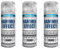SDMAX Silver Hammer Aerosol Effect Spray Paint, Durable Finish, Long Lasting, Quick Drying, Non-Cracking, Lightweight And Portable, Interior And Exterior Use, 400ml (3PCS)