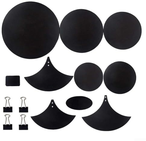 ZAMETTER Schalldämpfer-Pad-Set, 14-teilig, Schalldämmung | Silent Drum Dampeners Tone Control Snare Drumming Practice Pad