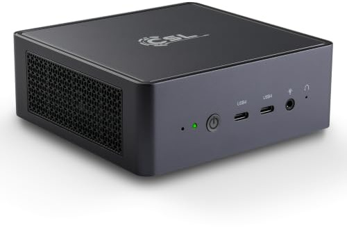 Mini PC CSL VenomBox 7640HS Windows 11 Pro, AMD Ryzen 5 7640HS 6X 4300 MHz, 4000 GB M.2 SSD, 96 GB DDR5-RAM, Radeon 760M, HDMI 2.1, USB 4.0, BT 5.3, AX WLAN