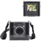 HIYQIN Kamera Tashce Kompatibel mit Fujifilm Instax Wide EVO 2-in-1 Hybrid Sofortbildfilm Druckerkamera, für Instax Wide EVO Klarsichthülle Schutzhülle mit Schultergurt