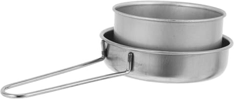 UTHCLO Kerzenlöscher Satz Edelstahl Spirituslampenabdeckung Für Haushalt Und Camping Hitzebeständig Kompakt Wiederverwendbar Mit Griff