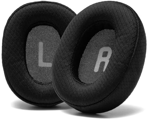 PESLNG Almohadillas de repuesto de cuero PU profesional compatibles con JBL Tune 700(700BT)/710(710BT)/720(720BT)/750(750BT,750BTNC)/760(760NC)/770(770NC) (Negro con malla)