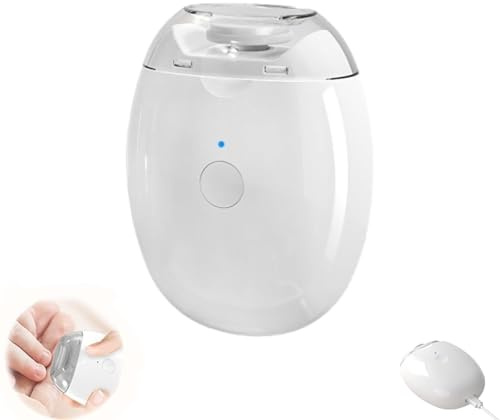 Smart Fingernail Grinder Pro, Quiet Smart Nail Trimmer with LED Light, Automatic Fingernail GrindersUSB Rechargeable, 2026 New Finger Nail Grinder for Baby, Adults, Seniors
