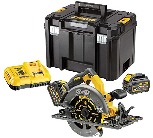 DEWALT DCS576T2 Circular Saw, 54 V, Yellow/Black