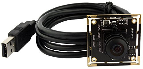 ELP Webcam 1080p H.264 USB Camera (Kamera Modul mit 180 Grad Objektiv)