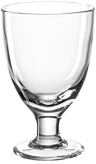 LEONARDO HOME Bol haut sur pied CUCINA - Bol décoratif en verre de sodium - Transparent - 370 ml - 020852