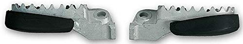 Supermoto Fußrastenschleifer Rasten Pads Schleifpads EXC SX schwarz Set