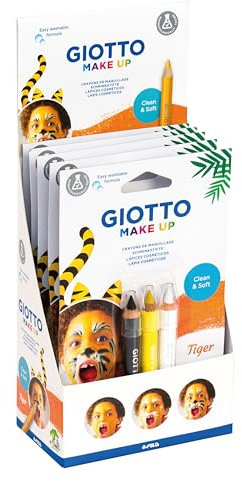 Giotto Make Up Tigre Lápices Cosméticos Blíster 3 Uds.