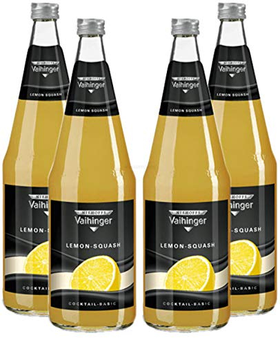 Niehoffs Vaihinger Lemon Squash 1L VDF - 4er Set inkl. Pfand MEHRWEG