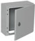 BOXEXPERT® Verteilerkasten außen wasserdicht [Schutzklasse IP66, Stahlblech] 300x300x150mm - Serie Treva | Schaltschrank außen | Stromkasten Außenbereich | Schaltkasten | Verteilerkästen