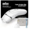 Braun Silk·Expert Pro 3, At Home Hair Removal, Alternative For Laser Hair Removal, Includes Pouch, Venus Razor, Precision Head, 1 Year Of Smooth Skin, Gift For Women, White/Silver, PL3121