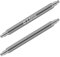 masar Premium Federstege für Uhren, Watch Fat Spring Bars, federsteg, federstift Uhrenarmband Xds Ø 2,5 mm Edelstahl 316L – 1,1 mm 2 Stück, 22mm