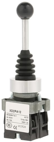 Joystick 15×4×3 2 Posiciones 2no Reemplazo de Joystick Bloqueado Se Adapta a Joystick Xd2pa12 12v