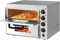 Llchaensc Forno Pizza Doppio Professionale, 3000W Forno per Pizza Elettrico in Acciaio Inox con 40X40cm Pietra Refrattaria per Pizza, 120Min Timer, 50-350℃ Controllo Temperatura