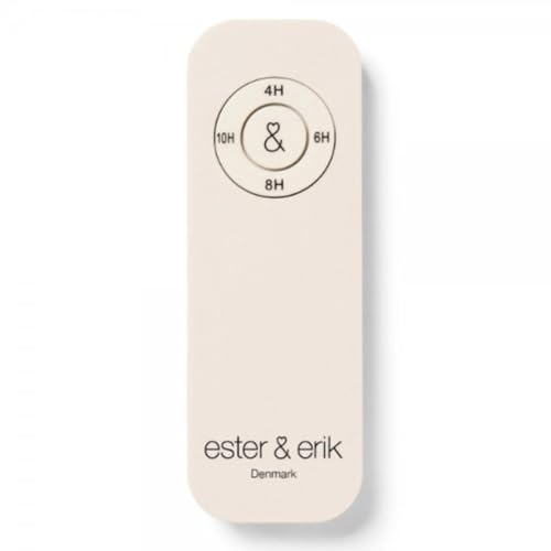 Ester & Eric - LED Fernbedienung - für LED Kerzen von Ester & Eric - Elegante und hochwertige Kerzen - Handwerkskunst und Know-how, Weiß