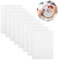 8 PCS Stickvlies Wasserlöslich Selbstklebend(21x30cm),Wasserlösliches Stickvlies Perfekt für DIY-Projekte,Sticken und Drucken von Mustern,Stickvlies Selbstklebend Rückstandsfrei