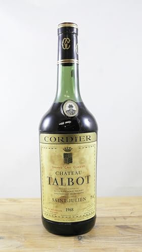Château Talbot Bouteille de Vin Millésime 1968 EA