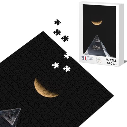 Classic Puzzle 540 Pieces Champion Moon Eclipse Lunar Space Planete Apollo Pyramid