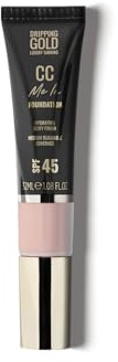 Dripping Gold CC Cream Vanilla SPF 45 | Full-Coverage & Color Correcting | Hydrating & Long-Lasting | 32ml