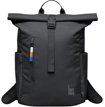 GOT BAG Rucksack ROLLTOP EASY small | Rollrucksack mit 14” Laptopfach | Kleiner Tagesrucksack Wasserabweisend 15 L