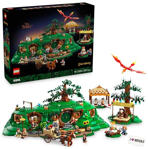 LEGO Auenland - The Shire LEGO 10354 inkl. bedruckter Fliese