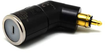 Cliff-Top Motorrad Typ C (Hella) USB-Ladegerät (abgewinkelt), kompatibel mit BMW Motorrädern