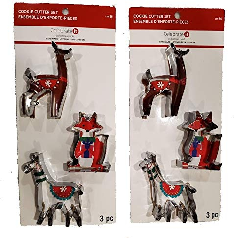 Ausstechformen, weihnachtliches Design, 3 Sorten erhältlich, Schneemann, Kamel, Pinguin (Kamel)