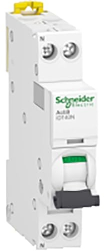Schneider Electric - Acti9 iDT40N - disjoncteur modulaire - 1P+N D 20A 6000A/10kA - A9P34620